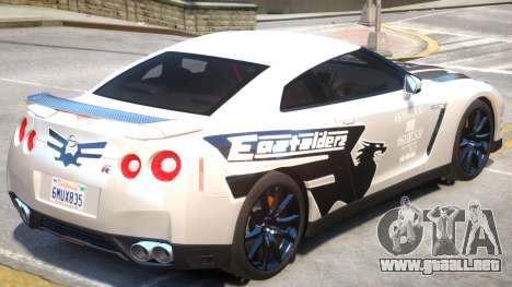 Nissan GT-R V2 PJ2 para GTA 4