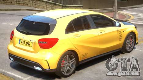 Mersedes Benz A45 V1 PJ4 para GTA 4