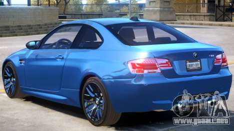 BMW M3 E92 V1.2 para GTA 4