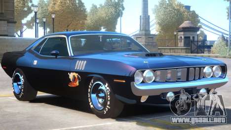 1971 Plymouth Cuda PJ3 para GTA 4