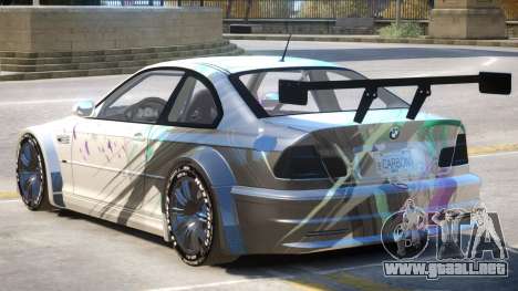 BMW M3 GTR PJ3 para GTA 4