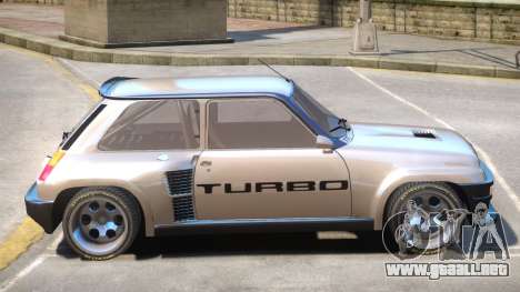 Renault 5 Turbo No ENB para GTA 4