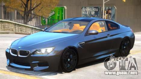 BMW M6 Improved para GTA 4
