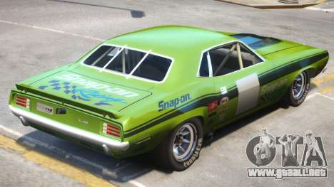 1970 Plymouth Cuda PJ2 para GTA 4