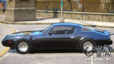 1980 Pontiac TransAm para GTA 4