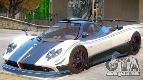 Pagani Zonda Cinque para GTA 4