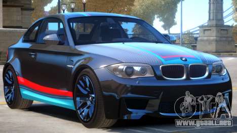 BMW M1 E82 PJ para GTA 4