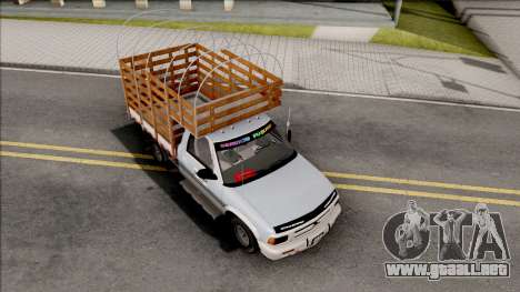 Chevrolet S10 Con Estacas para GTA San Andreas