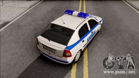 Opel Astra G Magyar Rendorseg para GTA San Andreas