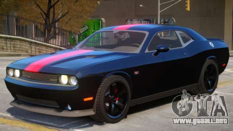 Dodge Challenger SRT V1.1 PJ3 para GTA 4