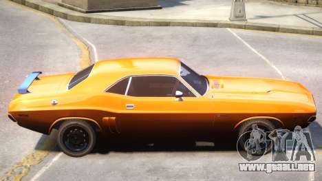 1971 Challenger V1 para GTA 4