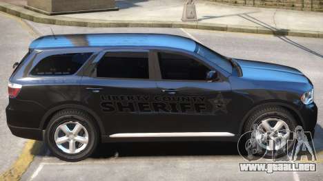 Dodge Durango Sheriff para GTA 4