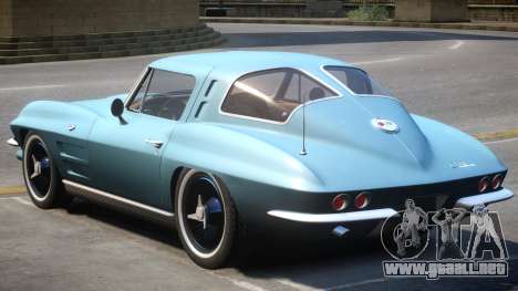1963 Chevrolet Corvette Blue para GTA 4