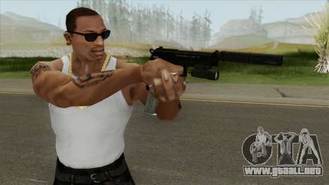 Hawk And Little Pistol GTA V (Green) V3 para GTA San Andreas