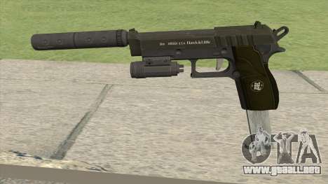 Hawk And Little Pistol GTA V (Green) V3 para GTA San Andreas