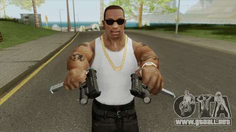 Hawk And Little Pistol GTA V Black (New Gen) V5 para GTA San Andreas