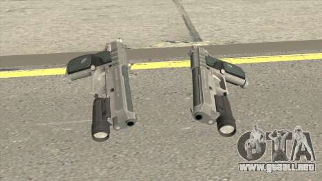 Hawk And Little Pistol GTA V Black (Old Gen) V4 para GTA San Andreas