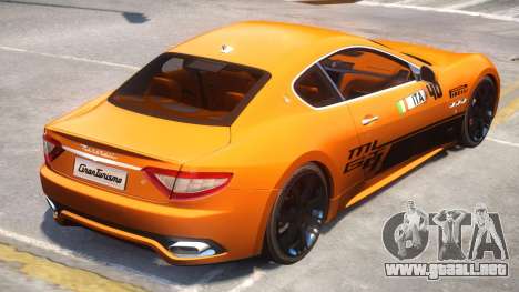 2012 Maserati Granturismo PJ2 para GTA 4