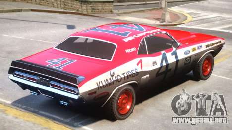 Dodge Challenger V1 PJ1 para GTA 4