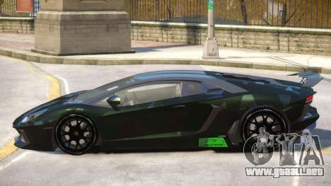 Lamborghini LP760 4 Camo para GTA 4