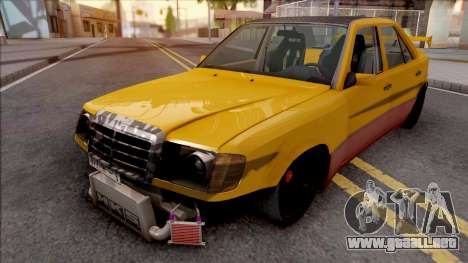 Mercedes-Benz W124 Custom Turbo para GTA San Andreas