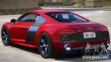 Audi R8 V10 Coupe para GTA 4