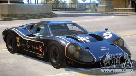 1967 Ford GT40 V1 PJ10 para GTA 4