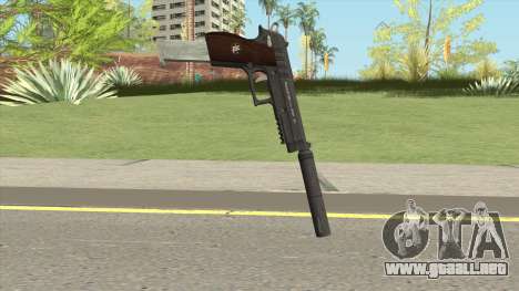 Hawk And Little Pistol GTA V Black (New Gen) V7 para GTA San Andreas