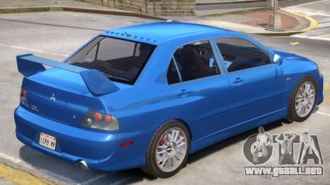 Mitsubishi Lancer Evolution IX V1.1 para GTA 4