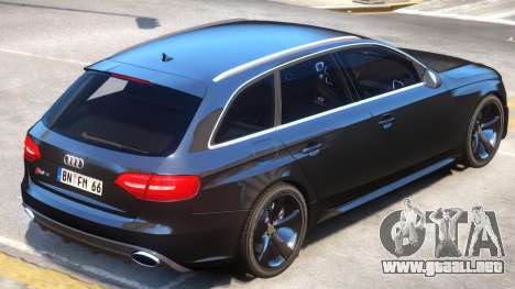 Audi RS4 Avant Sky para GTA 4