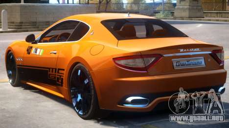 2012 Maserati Granturismo PJ2 para GTA 4