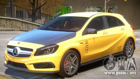 Mersedes Benz A45 V1 PJ4 para GTA 4