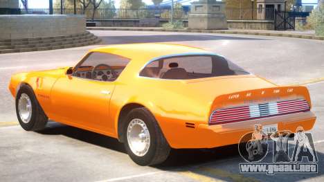 Pontiac TransAm Turbo para GTA 4