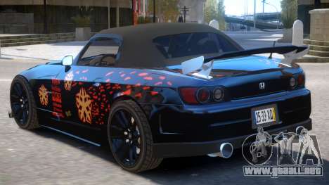 Honda S2000 V1 PJ para GTA 4