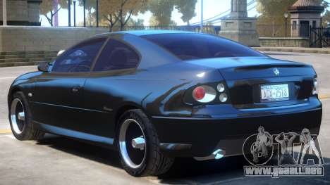 Holden Monaro Custom para GTA 4