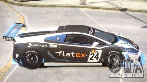 Lamborghini Gallardo GT3 PJ1 para GTA 4