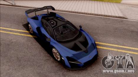 McLaren Senna 2019 para GTA San Andreas