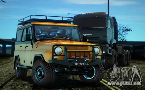UAZ Hunter Expedición de 2019 para GTA San Andreas