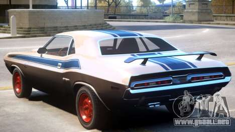 Dodge Challenger V1 PJ3 para GTA 4