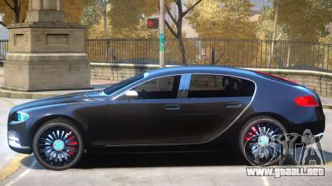 Bugatti Galibier V1 para GTA 4