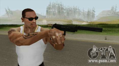 Hawk And Little Pistol GTA V Black (New Gen) V6 para GTA San Andreas