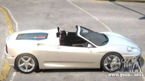 Ferrari 360 Rodster para GTA 4