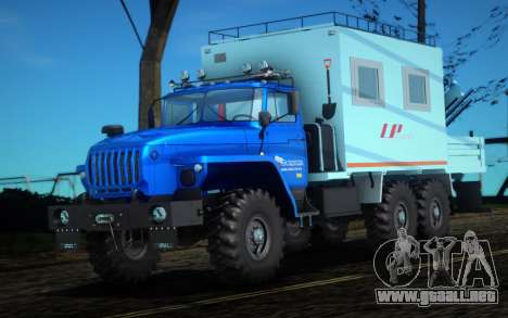 Ural 44202-0311-60Е5 - taller Móvil LP para GTA San Andreas