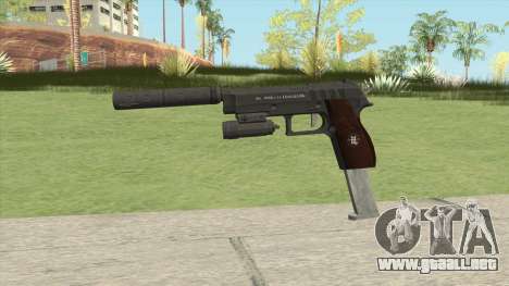 Hawk And Little Pistol GTA V Black (New Gen) V3 para GTA San Andreas