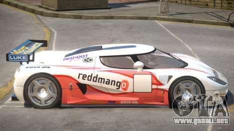 Koenigsegg CCGT V2 PJ2 para GTA 4
