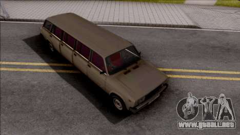 ВАЗ 2104 Limusina por Completo CJ Pandilla para GTA San Andreas