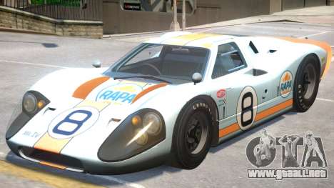 1967 Ford GT40 PJ3 para GTA 4