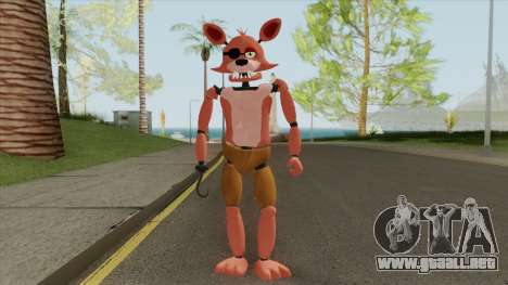 Unwhitered Foxy para GTA San Andreas