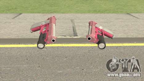 Hawk And Little Pistol GTA V (Pink) V4 para GTA San Andreas