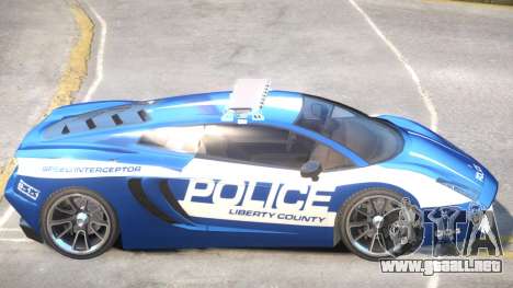 Pegassi Vacca Police V1 para GTA 4